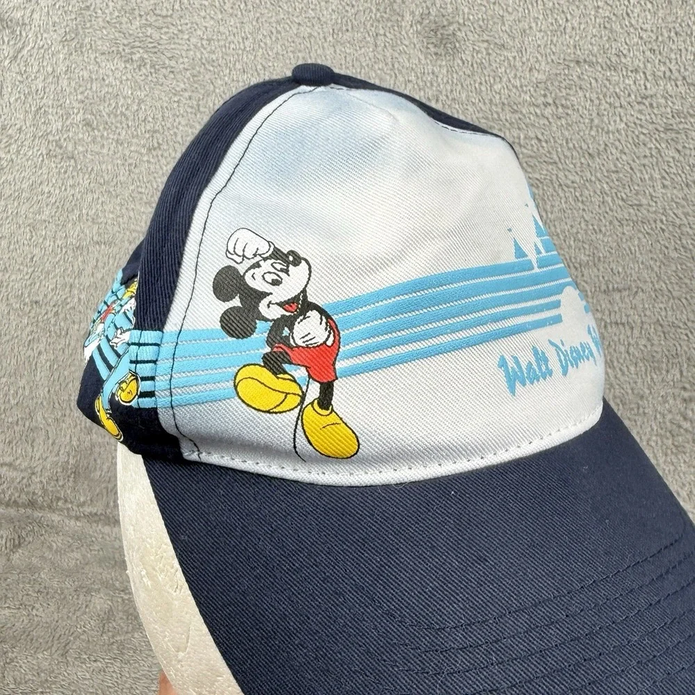 Walt Disney World Hat Youth Mickey & Friends Retro Castle Baseball Cap Snapback‎